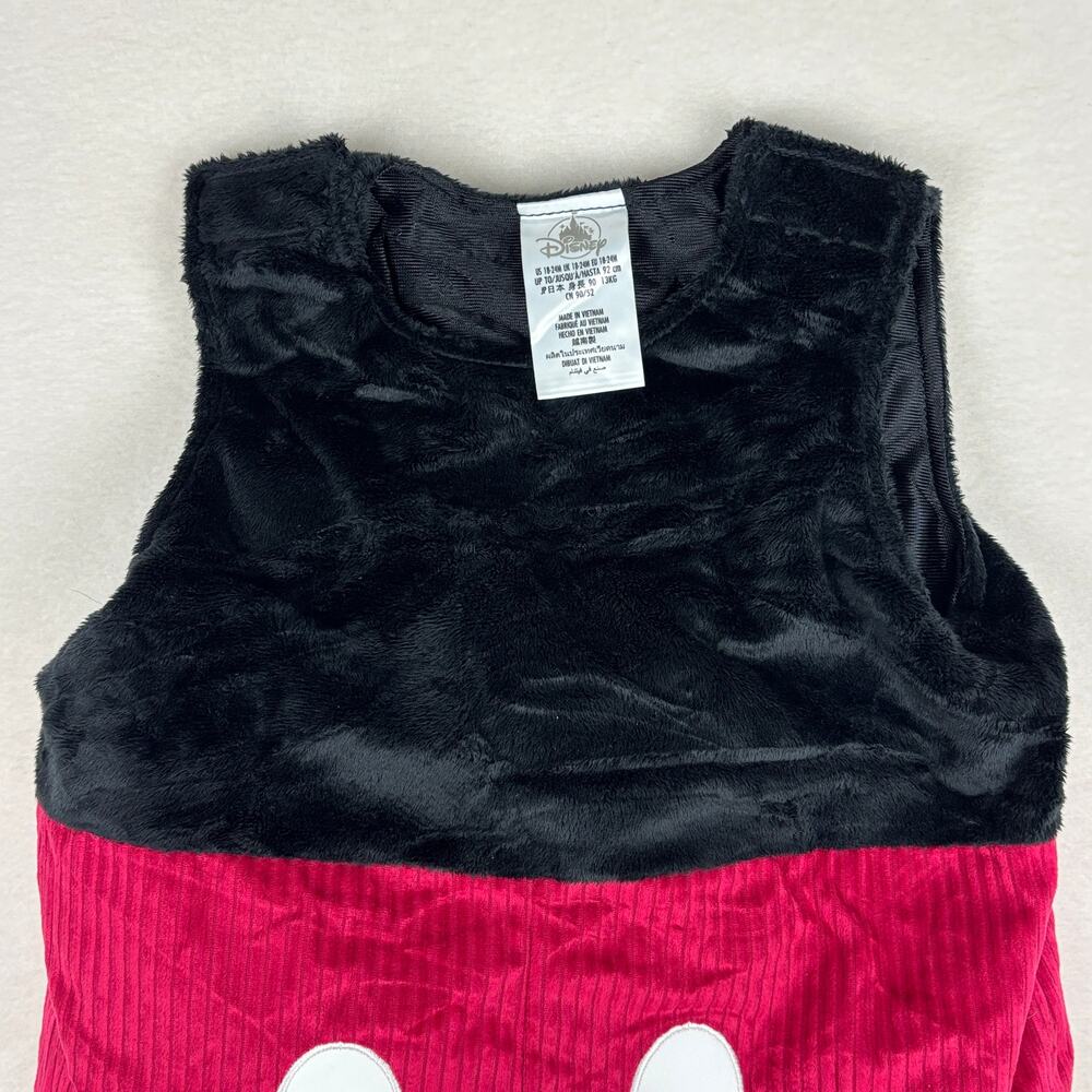 Disney Mickey Mouse 18-24m Plush Corduroy Toddler Costume (body only) - Picture 3 of 9